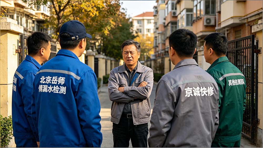 北京漏水检测怎么选？认准专业靠谱团队，首选北京岳师傅漏水检测